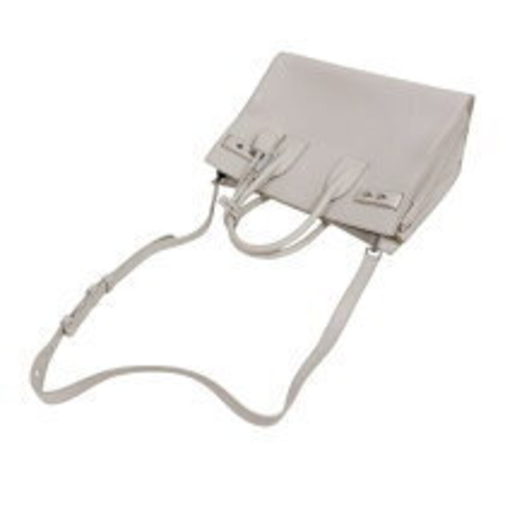 Saint Laurent Sac de Jour White Calfskin Tote Bag - Picture 6 of 11